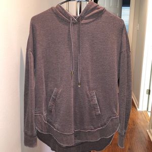 Brown/purple long sleeve thin hoodie!